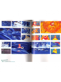 Ponyo on the Cliff by the Sea Ghibli Roman Album - Edizione Giapponese