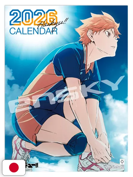Haikyuu!! Calendario Wall Large 2026
