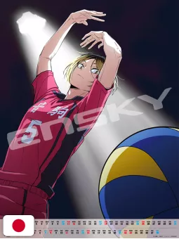 Haikyuu!! Calendario Wall Large 2026