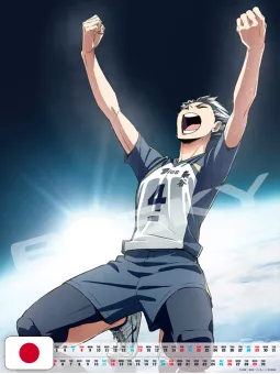 Haikyuu!! Calendario Wall Large 2026
