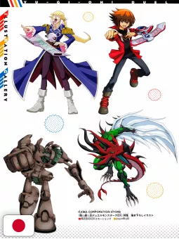 Yu-Gi-Oh! Duel Monsters GX Animation Complete Guide Academia Duel Log - Edizione Giapponese