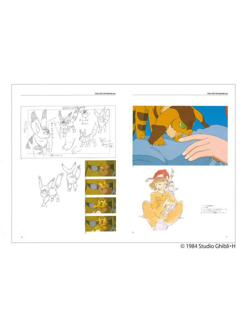 The Art of Nausicaa of the Valley of the Wind - Studio Ghibli ...