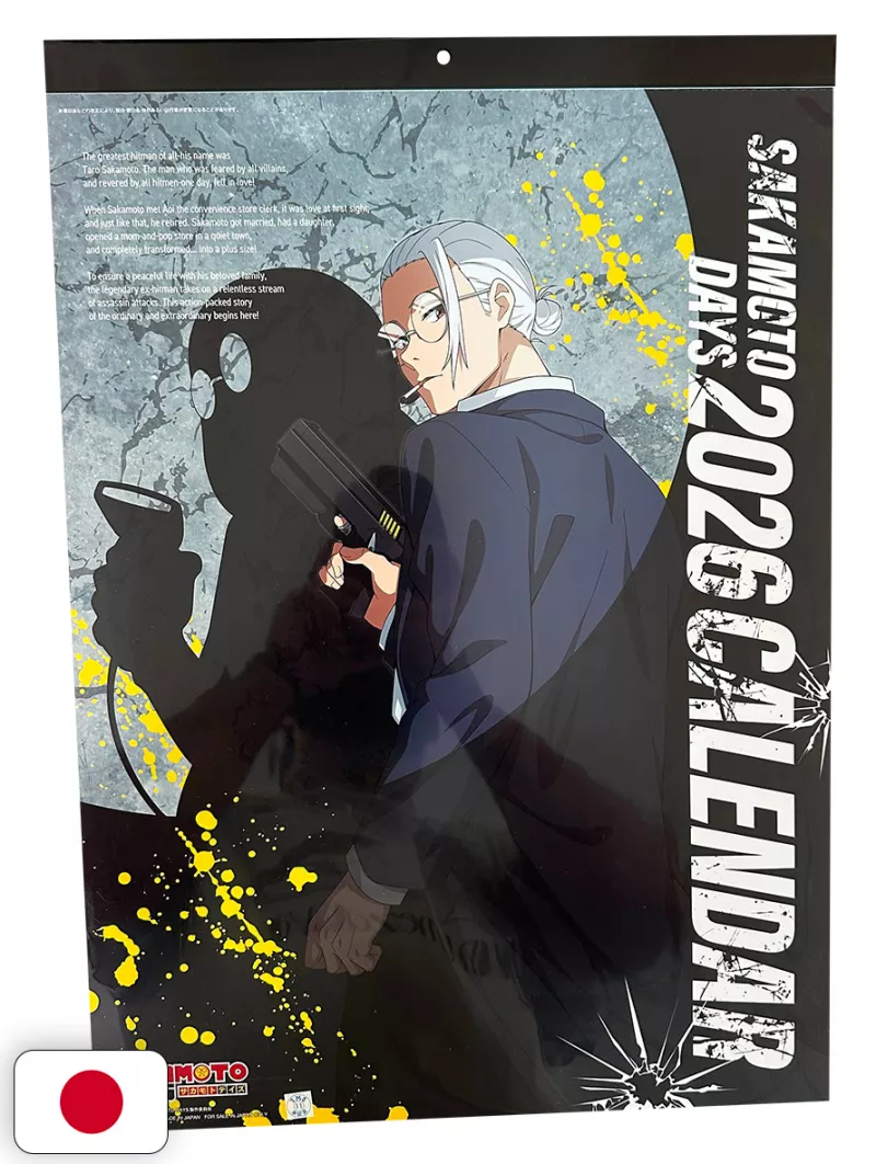 Sakamoto Days Calendario Wall Large 2026