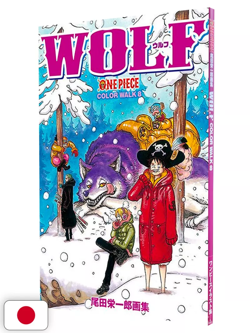 One Piece Color Walk 8 - Wolf - Edizione Giapponese