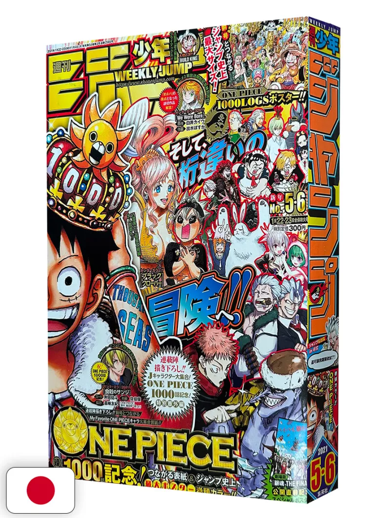 Weekly Shonen Jump 5-6 2021 - One Piece 1000