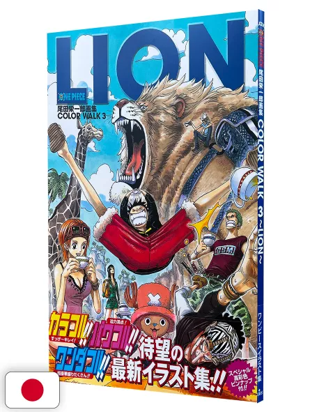 One Piece Color Walk 3 - Lion - Edizione Giapponese