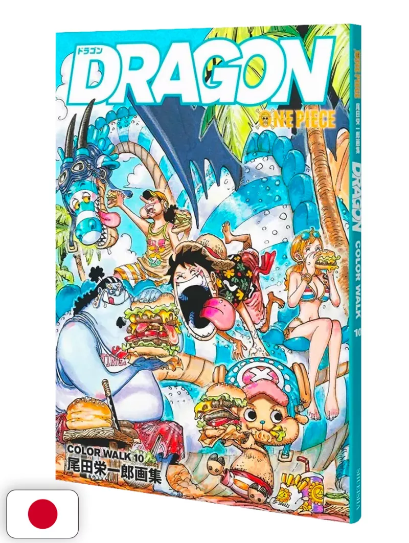 One Piece Color Walk 10 - Dragon - Edizione Giapponese