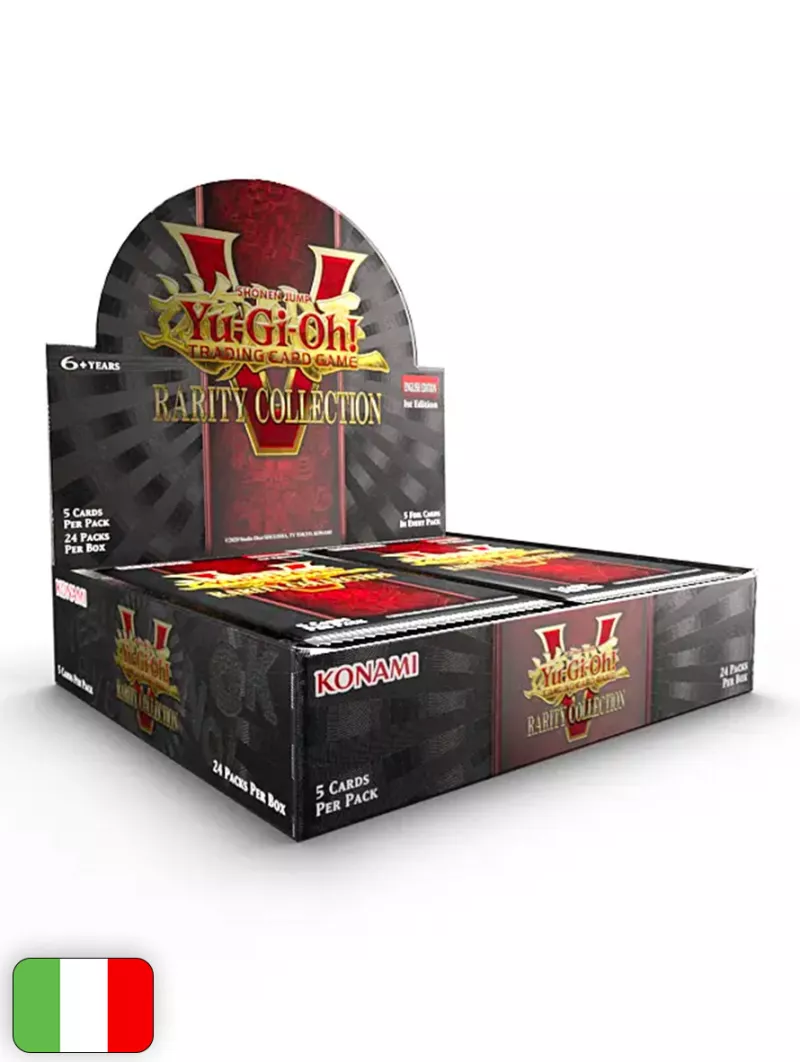 Yu-Gi-Oh! Card Game: Collezione Rarità 5 Booster Display Box (24 buste) [ITA - 1a Edizione]