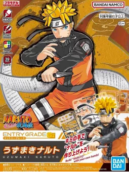 Naruto Uzumaki Naruto Shippuden (3L) - Entry Grade 1/144 - Bandai Model Kit Figure