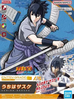 Sasuke Uchiha Naruto Shippuden (3L) - Entry Grade 1/144 - Bandai Model Kit Figure