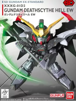 Gundam Deathscythe Hell EW Super Deformed - EX-Standard Gunpla - Bandai Model Kit Figure