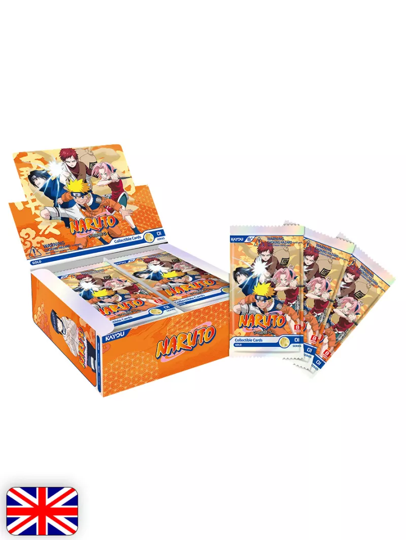 Naruto - Smriti Collectible Cards - Booster Display Box (24 buste) - Earth Scroll - 001A - EMEA [ENG - 1a Edizione]