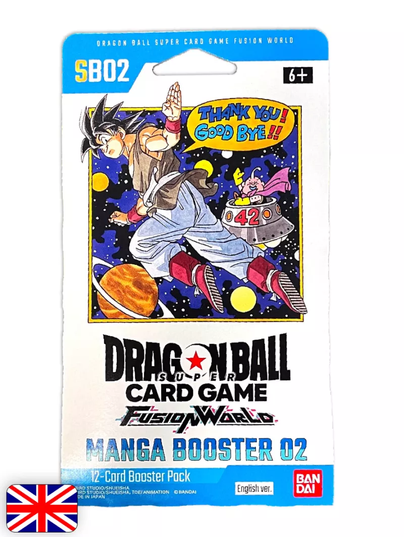 Dragon Ball Super Card Game: Fusion World - Manga Booster 02 (1 busta) SB-02 [ENG]