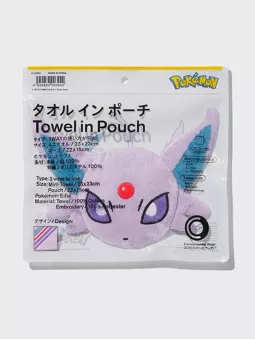 Espeon - Pokémon Towel In Pouch - Family Mart Limited Edition Vintage