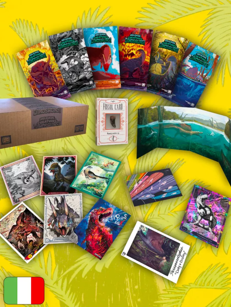 [PREORDINE] Box Release The Creatures: Dinosaurs! [ITA - 1a Edizione] - Tomodachi Press