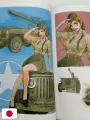 World Historic Cars & Pretty Girls Art Book Kei Toume - Edizione Giapponese