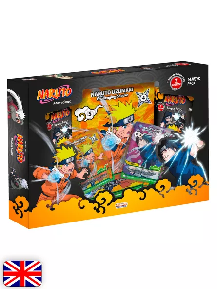Naruto Mythos TCG - Konoha Shido - Sasuke & Naruto Starter Pack [ENG - 1a Edizione]