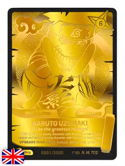 Naruto Mythos TCG - Konoha Shido - Booster Display Box (24 buste) [ENG - 1a Edizione]