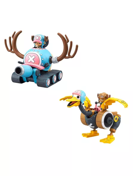 Chopper Robo 1+2 (Chopper Tank & Chopper Wing) - One Piece Model Kit - Bandai Figure