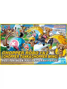 Chopper Robo 1+2 (Chopper Tank & Chopper Wing) - One Piece Model Kit - Bandai Figure