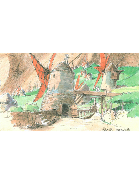 The Art of Nausicaa of the Valley of the Wind - Studio Ghibli ...