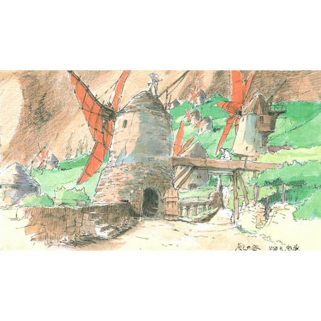The Art of Nausicaa of the Valley of the Wind - Studio Ghibli ...