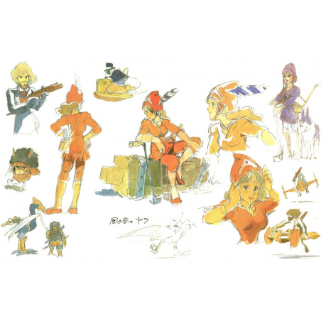 The Art of Nausicaa of the Valley of the Wind - Studio Ghibli ...