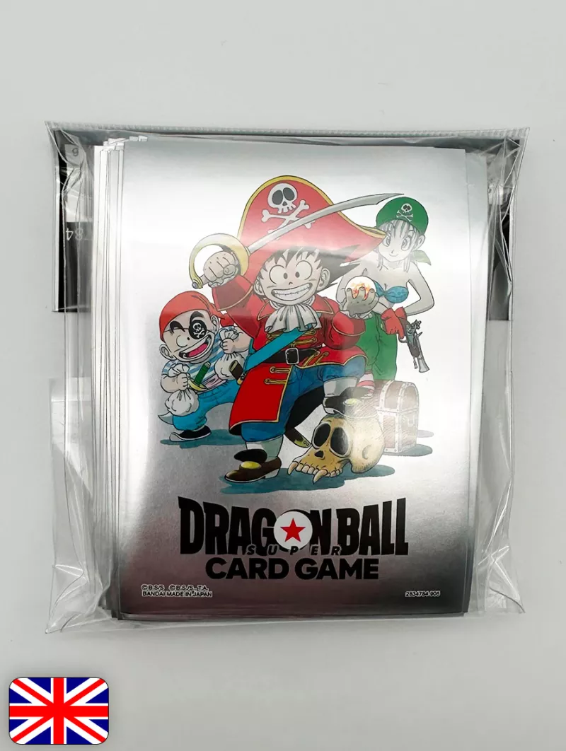 Dragon Ball Super Card Game: Fusion World - Son Goku, Krillin & Bulma Official Sleeve Manga Collection (Standard Size)