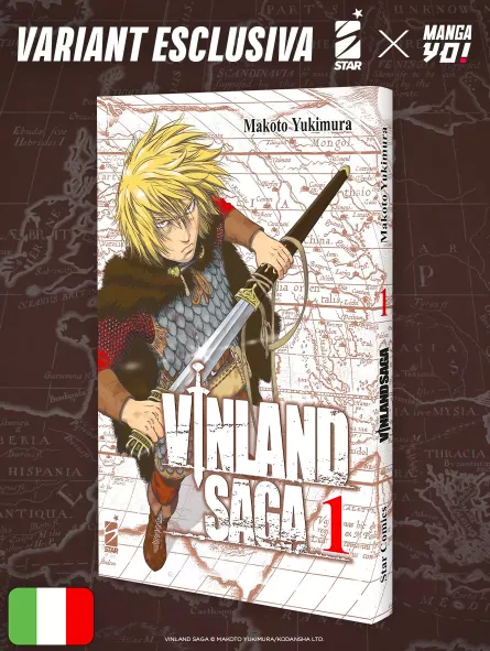 Vinland Saga 1 Variant - Esclusiva MangaYo!