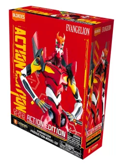 Unit-02 - Neon Genesis Evangelion Action Edition Model Kit - Blokees Figure