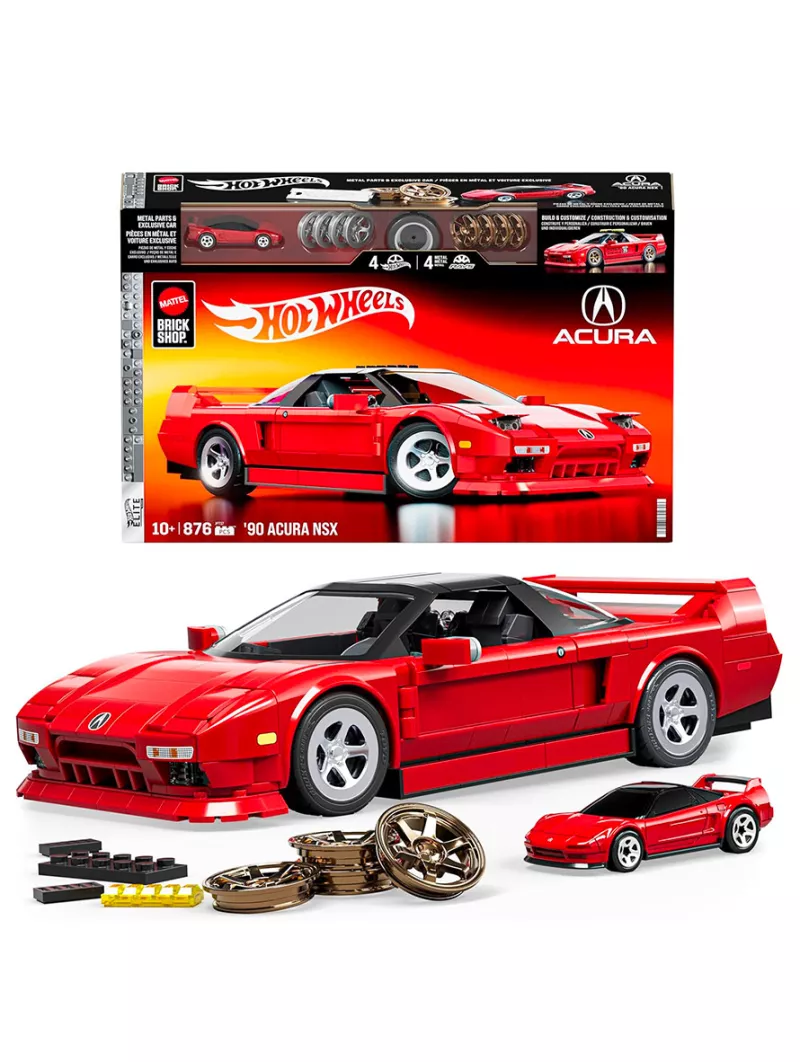 '90 Acura NSX - Hot Wheels - Mattel Brick Shop