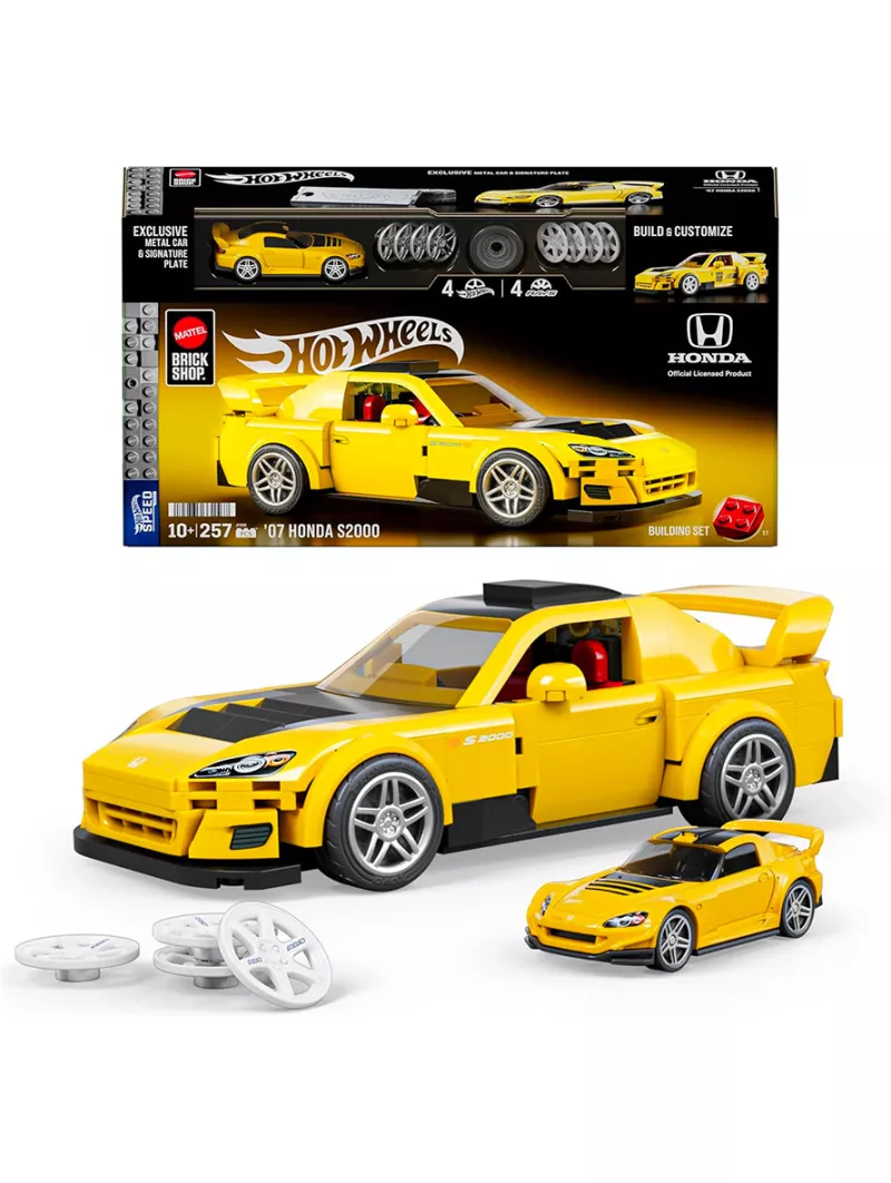 '07 Honda S2000 - Hot Wheels - Mattel Brick Shop