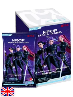 K-Pop Demon Hunters: Kayou - World Tour Collectible Cards Energy Edition 01 Emea Series 1-A (12 buste) [ENG]