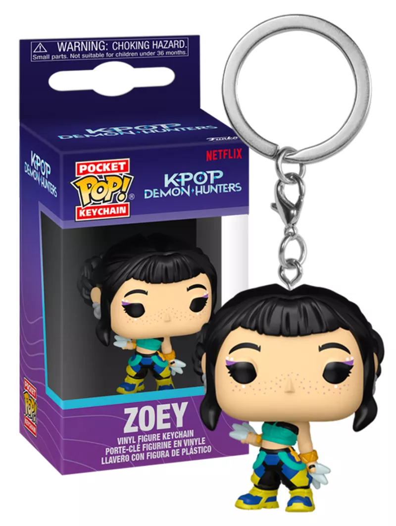 Funko Pocket Pop! Keychain - Zoey KPop Demon Hunters