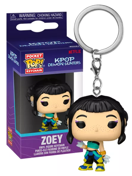Funko Pocket Pop! Keychain - Zoey KPop Demon Hunters