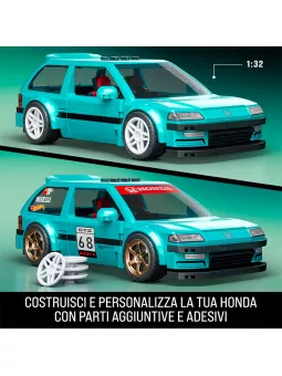 '90 Custom Honda Civic EF - Hot Wheels - Mattel Brick Shop