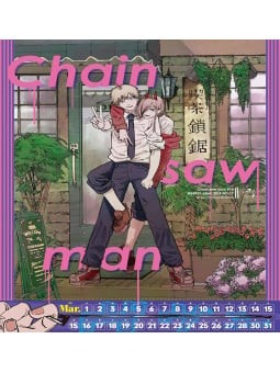 Chainsaw Man - Official Oversize Manga Calendar 2022