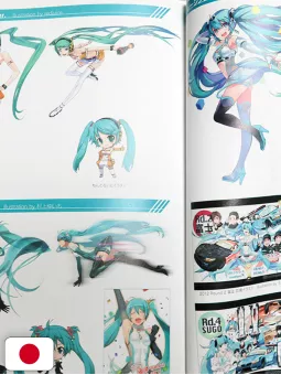Hatsune Miku GT Project 10th Anniversary Fan Book - Edizione Giapponese