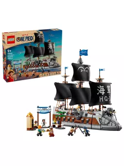 La Nave Da Guerra Di Garp - One Piece Netflix - Lego