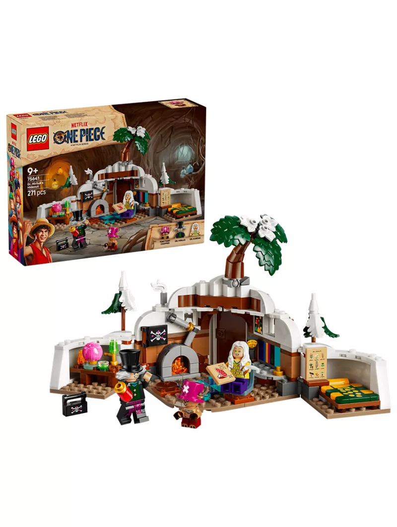 Il Nascondiglio Del Dottor Hillk - One Piece Netflix - Lego