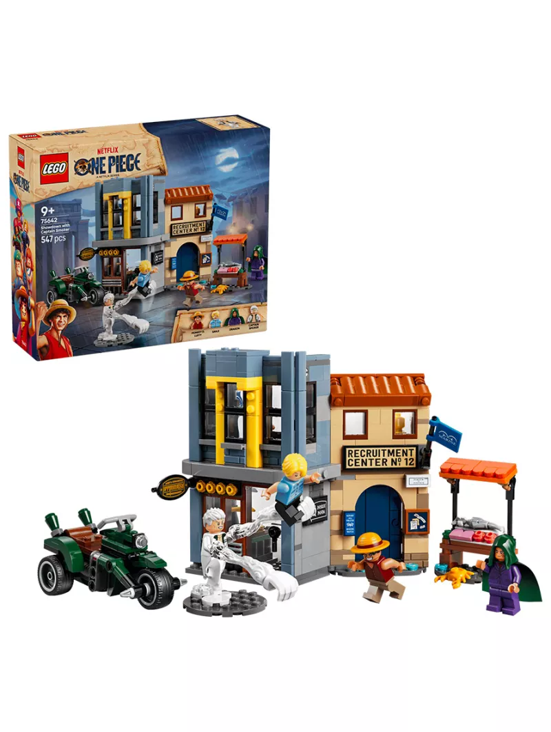 Resa Dei Conti Con Capitano Smoker - One Piece Netflix - Lego