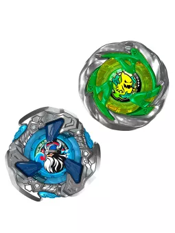 Hack Viking 4-55O & Circle Ghost 4-60LR Dual Pack Set - Beyblade X - Hasbro