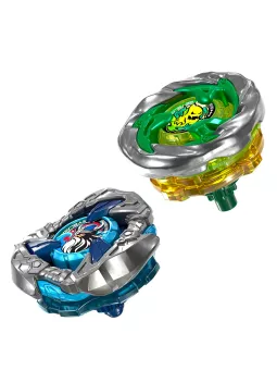 Hack Viking 4-55O & Circle Ghost 4-60LR Dual Pack Set - Beyblade X - Hasbro