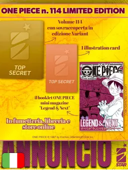 [PREORDINE] One Piece - Blu 114 Limited Edition