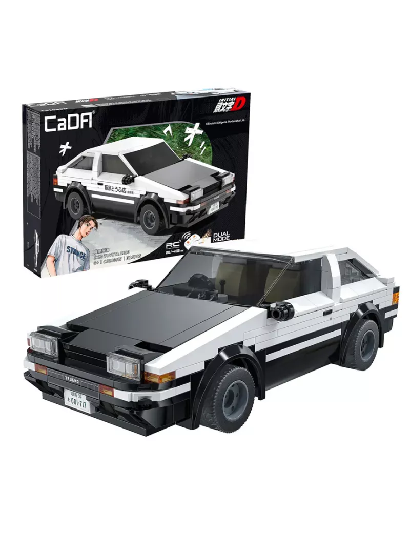 Toyota AE86 Trueno 1/20 - Initial D - CaDA