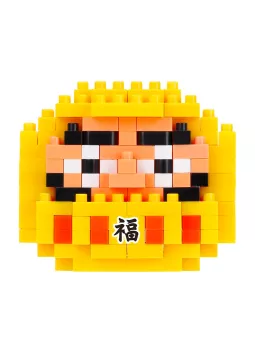 Daruma Yellow - Japanese Culture - Nanoblock