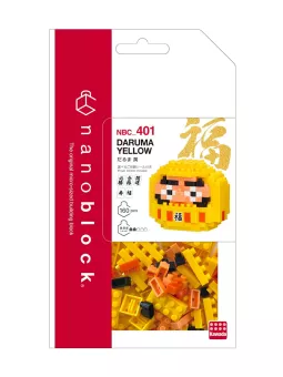 Daruma Yellow - Japanese Culture - Nanoblock