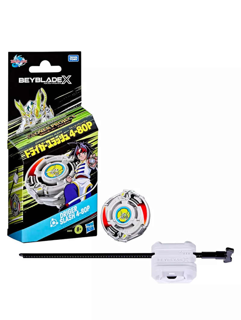 Driger Slash 4-80P Starter Pack Set - Beyblade X - Takara Tomy - Hasbro
