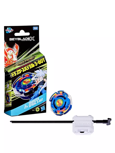 Dranzer Spiral 3-80T Starter Pack Set - Beyblade X - Takara Tomy - Hasbro