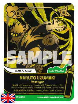 Naruto Mythos TCG - Konoha Shido 2nd Edition - Booster Display Box (24 buste) [ENG]